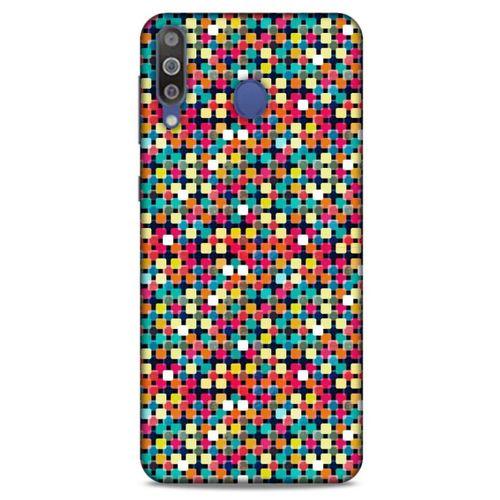Geometrix 41 Samsung Galaxy M30 Kılıf Silikon Kapak