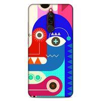 Lopard Xiaomi Redmi 8 Uyumlu Kılıf Soyut Sanat (13) Baskılı Silikon Kap