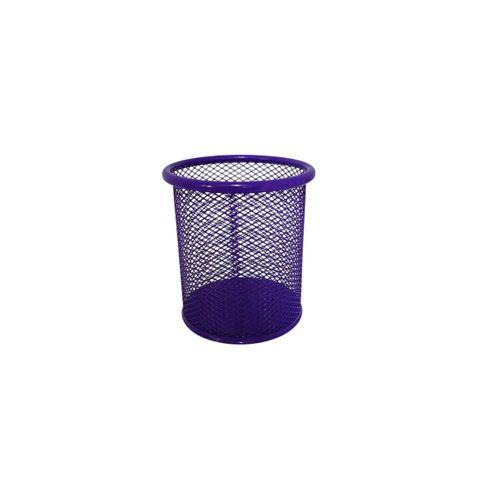 LİNEA RENKLİ YUVARLAK METAL FİLELİ KALEMLİK ( MOR )