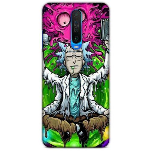 Xiaomi Redmi K30 Uyumlu Kılıf Rick And Morty (29) Arka Koruma Kılıfı Council of Ricks