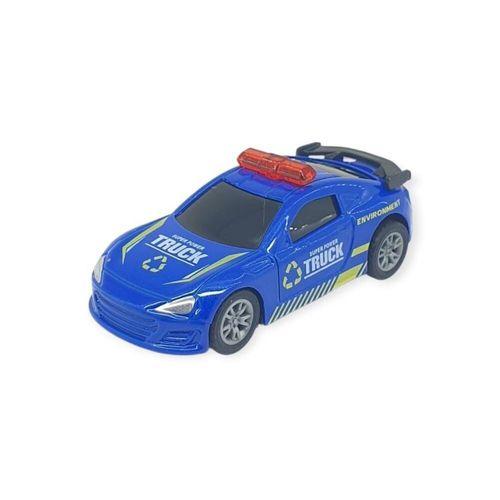 Çek Bırak Metal Küçük Arabalar 8 cm - SH40031 - Mavi