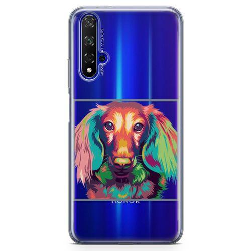 Honor View 20 Kılıf Cooker Colorful Arka Kapak Koruma Desenli Full Koruyucu