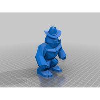 Bob Yeti Kovboy (Bu ürün Sadece Plastik parçadır - Almadan Önce Soru Sorabilirsiniz)