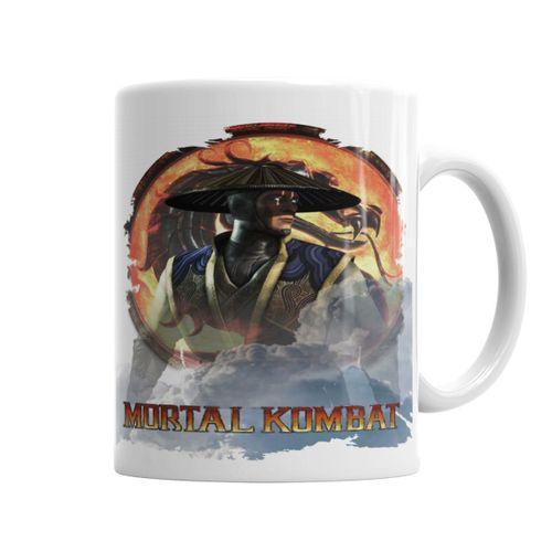 Raiden Mortal Kombat Games Kupa Bardak Porselen