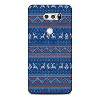 Kazak (21) Desenli Silikon Kapak LG K50S Kılıf