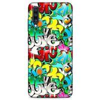 Graffitix (13) Desenli Silikon Kapak Samsung Galaxy A70 Kılıf