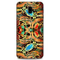 Lopard Samsung Galaxy J6 Plus Uyumlu Kılıf Manipülasyon ☻ (8) Baskılı Kılıf Desenli