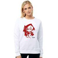 Anime Tokyo Ghoul Anteiku Baskılı Beyaz Kadın Sweatshirt