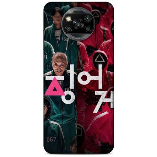 Xiaomi Redmi Poco X3 Uyumlu Kılıf Squid Game (1) Kılıfı Kyu-Bok