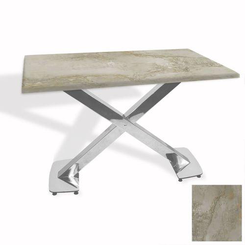 Dockers İks Masa Kromnikel (80x140 - Werzalit, Allzalit yada Wermodin Tabla) - Irony