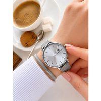 Daniel Klein 2 Yıl Garantili Hasır Çelik Kordon 3 Atm Suya Dayanıklı Kadın Kol Saati HS12809.2