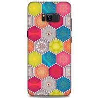 Ethnic Culture (39) Samsung Galaxy S8 Plus Kılıf Silikon Kapak Desenli