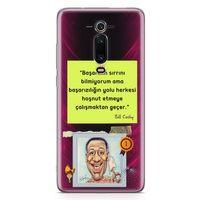 Xiaomi Redmi K20 Pro Kılıf Caps Bill Cosby Arka Kapak Koruma Desenli Full Koruyucu