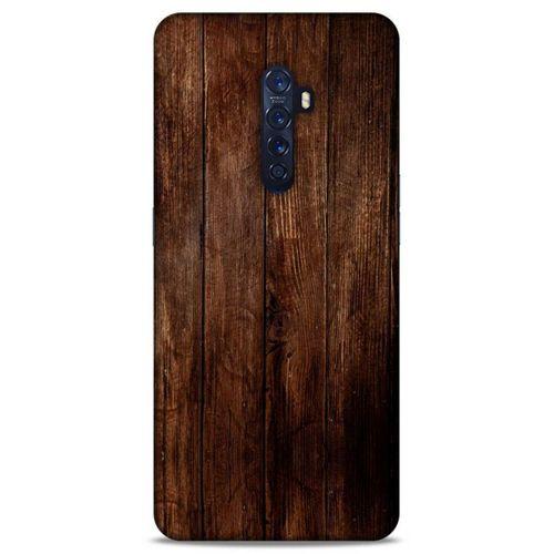 Lopard Oppo Reno 2 Uyumlu Kılıf Wood'X (5) Koruma Kabı Baskılı
