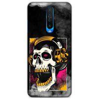 Lopard Xiaomi Poco X2 Uyumlu Kılıf Tattoo's (10) Full Koruma Kılıfı Turuncu