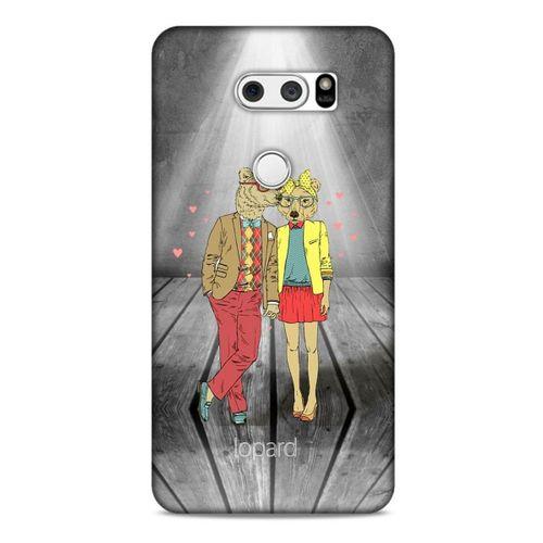 LG K40S Kılıf FunnyMaX (35) Fit Design Kılıf Gri