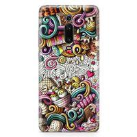 Xiaomi Redmi K20 Pro Kılıf Dondurma Doodle Arka Kapak Koruma Desenli Full Koruyucu