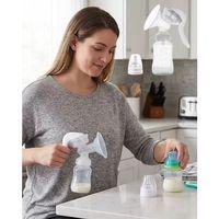 Bpa İçermez Manuel Anne Sütü Pompası Biberon Başlıklı Ergonomik