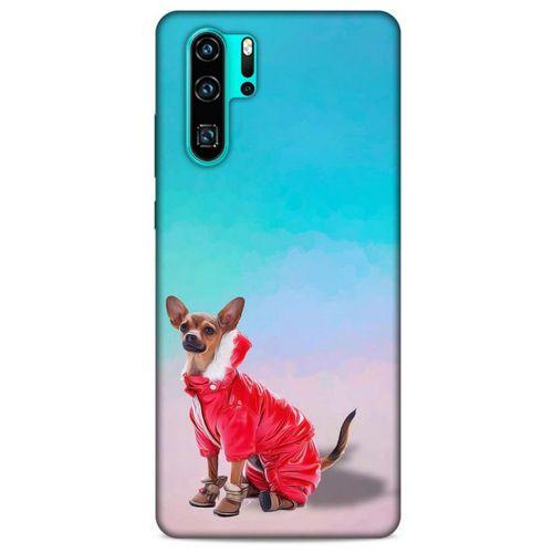 Huawei P30 Pro Kılıf Köpek Kıyafetleri (17) Tasarım Kılıf Russian Chihuahua Mont