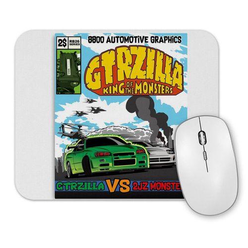 Crazy Gtrzilla R34 King Of The Monsters Mouse Pad