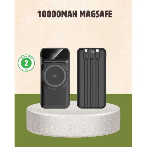 10000 Mah Kablosuz Powerbank – 15w Hızlı Şarj,  Type-c Çoklu Çıkışlı
