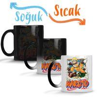 Uzumaki Naruto Anime Naruto Classico Sihirli Kupa Bardak Porselen