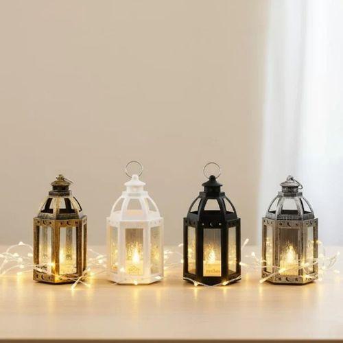 Ramazan Temalı Büyük Altıgen Açık Kubbe Led Lamba