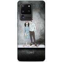 Samsung Galaxy S20 Ultra Kılıf FunnyMaX (46) Core Armor Kılıf Antrasit Köpek
