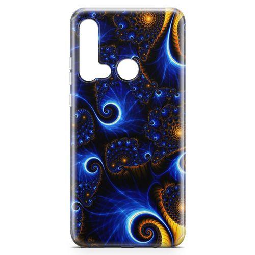 Huawei Nova 5i Kılıf Çizgili Zerafet Arka Kapak Koruma Desenli Full Koruyucu