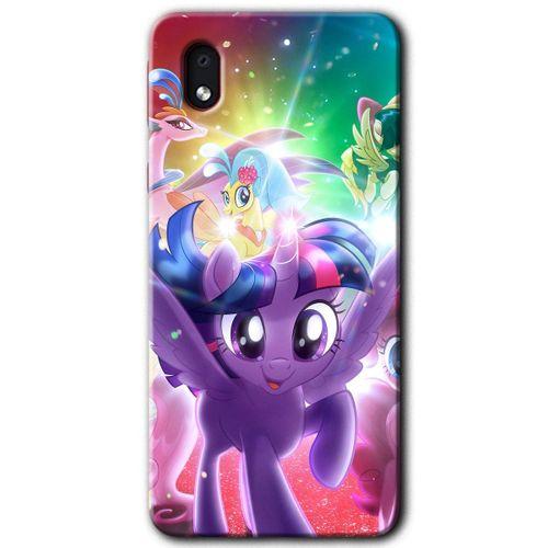 Galaxy A01 Core Kılıf HD Desen Baskılı Arka Kapak - Pony