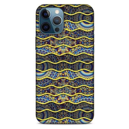 Apple iPhone 12 Pro Max Kılıf Baskılı Özel Seri Taşlı (39) Liquid Crystal Kılıf