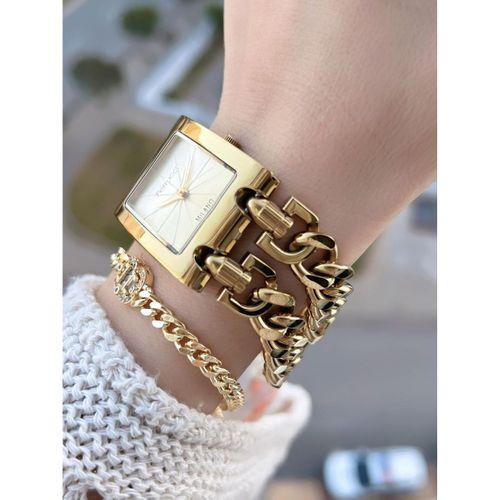 Ferrucci Zincir Tasarım 2 Yıl Garantili 3 Atm Suya Dayanıklı Kadın Kol Saati+Bileklik Z.03649.3