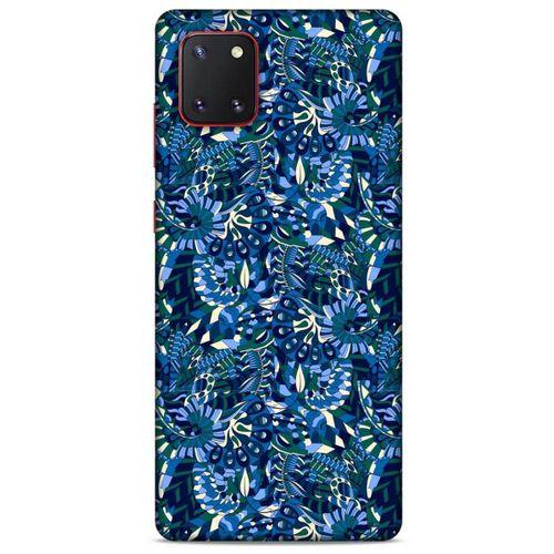 Samsung Galaxy Note 10 Lite Uyumlu Kılıf Mavi Delisi (41) Tank Kılıf Çiçek