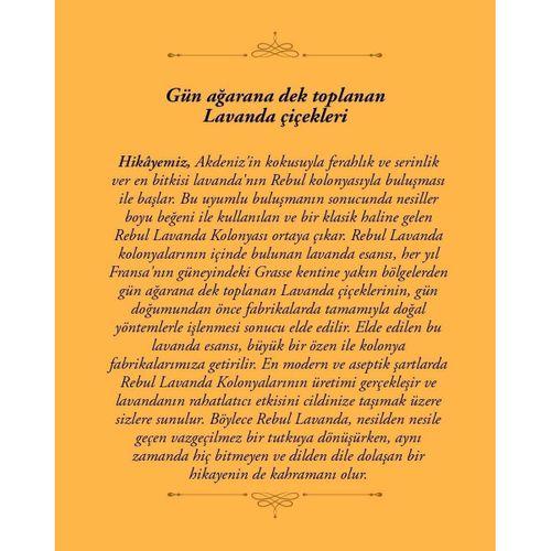 Rebul 80 Derece Lavanda Kolonya Cam Şişe 250 ML