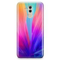 Huawei Mate 20 Lite Kılıf Makro Çiçek Arka Kapak Koruma Desenli Full Koruyucu