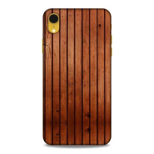 Lopard Apple iPhone XR Uyumlu Kılıf Wood'X (12) Koruyucu Silikon Desenli