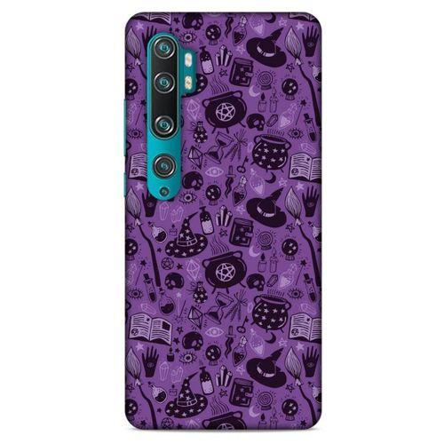 Xiaomi Mi Note 10 Pro Uyumlu Kılıf Mor Delisi (19) Kılıfları Cadı
