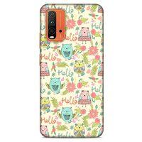 Lopard Xiaomi Redmi 9T Uyumlu Kılıf Baykuşlar (31) TPU Kılıf
