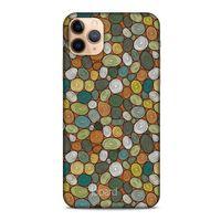 Apple Iphone 11 Pro Kılıf Pastel Renkler (37) Silicone Cover Beyaz Açık Yeşil