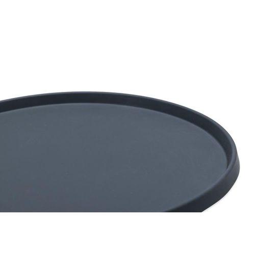 Beeztees DBL Mama Su Kabı Servisi, Silikon, Kaymaz, Antrasit, 55x30x1,7cm