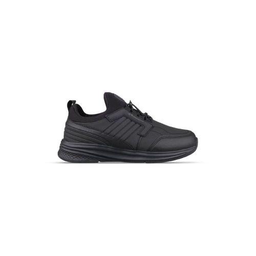 Mp 242-2053 Siyah Unisex Bağcıklı Spor Ayakkabı