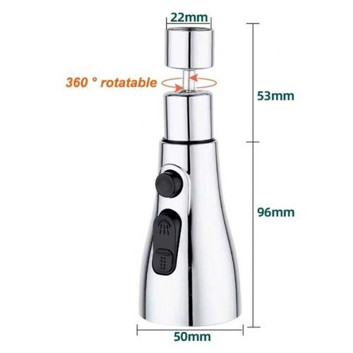 Eğitici Oyuncak 3 Fonksiyonlu Metalik Musluk Başlığı