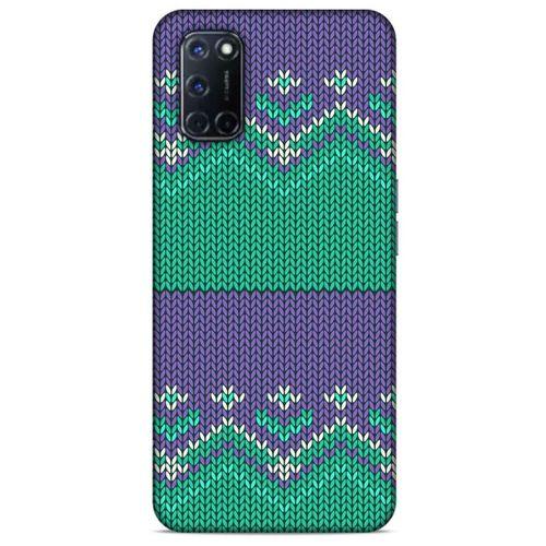 Kazak (45) Desenli Silikon Kapak Oppo A52 Kılıf