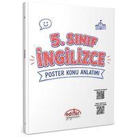 5. Sınıf İngilizce Poster Konu Anlatımlı Editör Yayınları