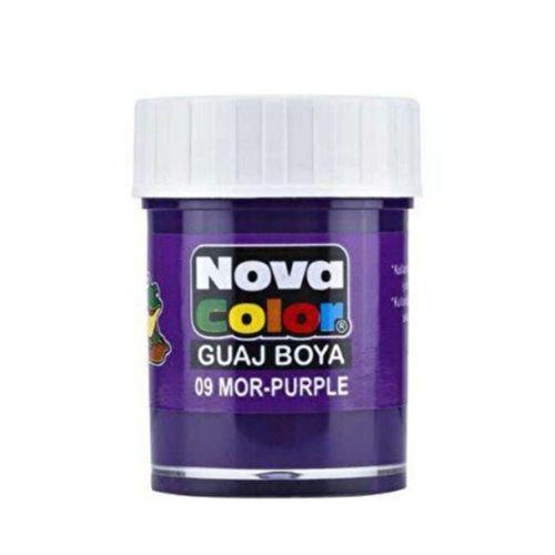 Nova Color Guaj Boya Mor Şişe - 4 adet