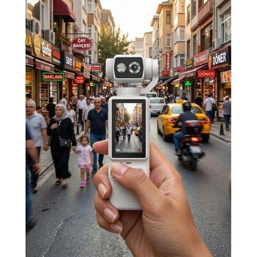 Kompakt 4k Video Kamera Otomatik Netleme Ve Dahili Işık Destekli El Kamerası