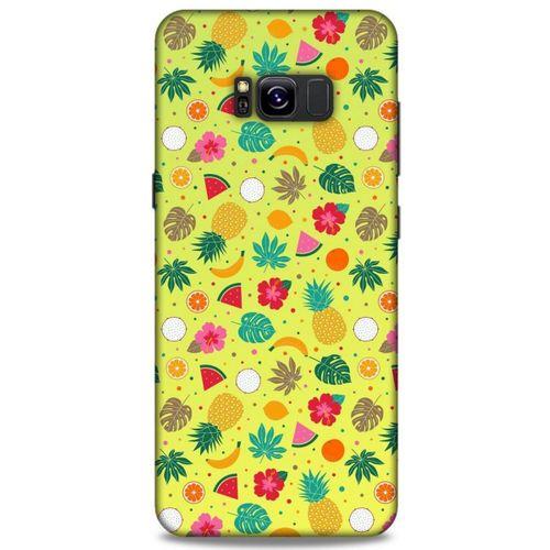 Frutix Meyve Mix 04 Samsung Galaxy S8 Plus Kılıf Desenli Silikon
