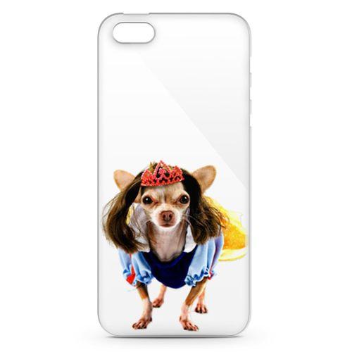 Apple iPhone 5 Kılıf Chihuahua Arka Kapak Koruma Desenli Full Koruyucu