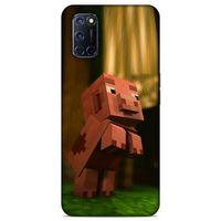 Lopard Oppo A52 Uyumlu Kılıf PiXel (12) Koruyucu Silikon Köpek