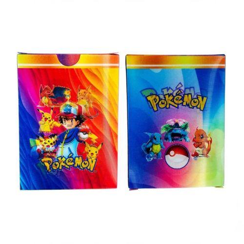 Eğitici Oyuncak Pokemon Starter 3D Oyun Kartları Paketi